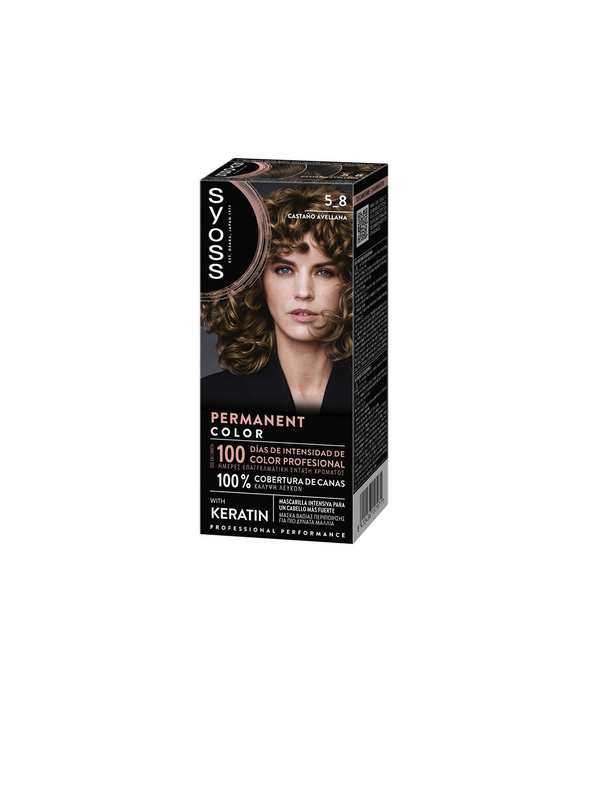 Syoss TINTURA PERMANENTE n.5.8 - Marrone Nocciola 1 unità unisex