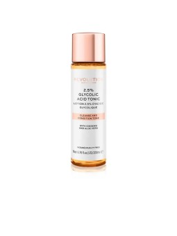 Revolution Skincare Tonico all'acido glicolico 2,5% deterge e idrata la pelle. 200ml. unisex