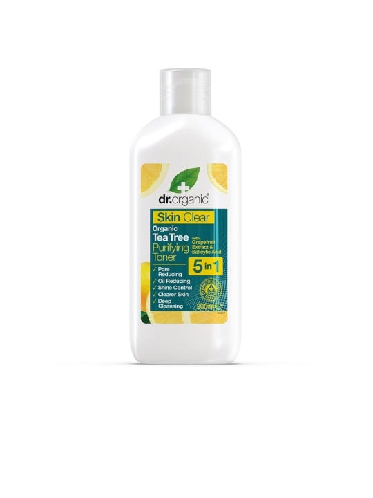 Dr. Organic Tonico purificante SKIN CLEAR 200ml donna