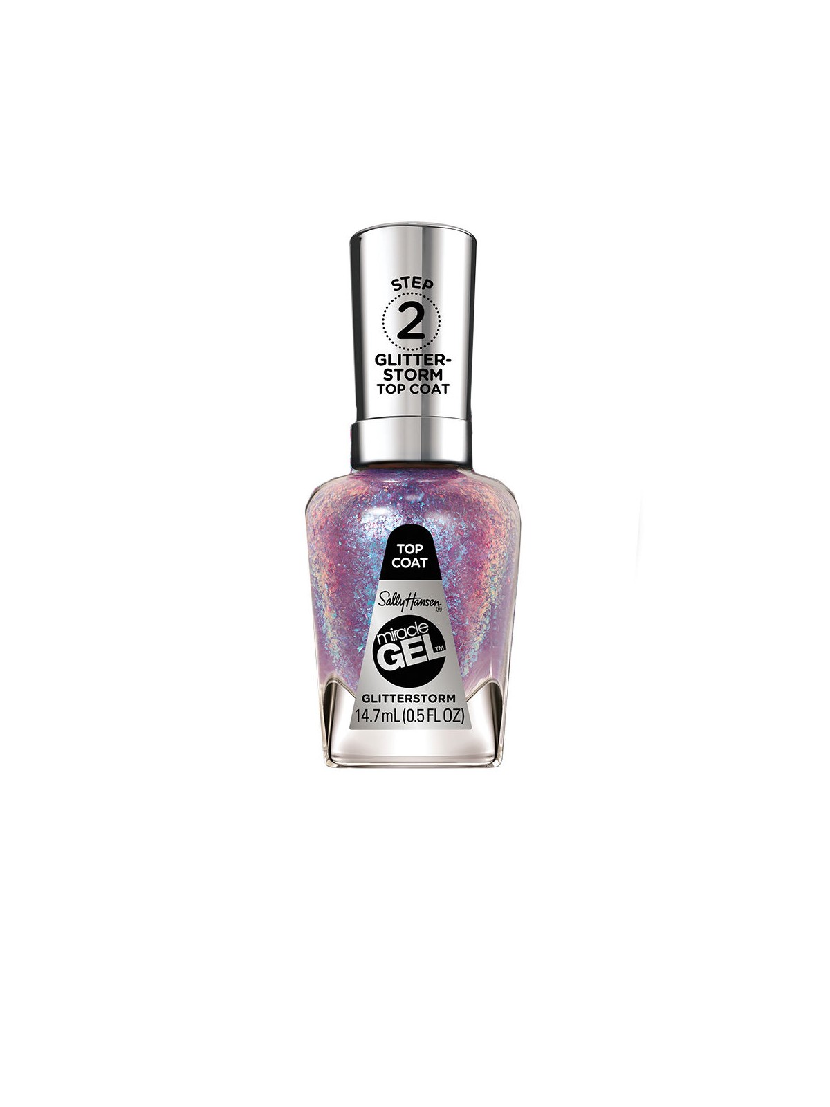 Sally Hansen Top coat MIRACLE GEL n.112-Glitterstorm 15ml unisex
