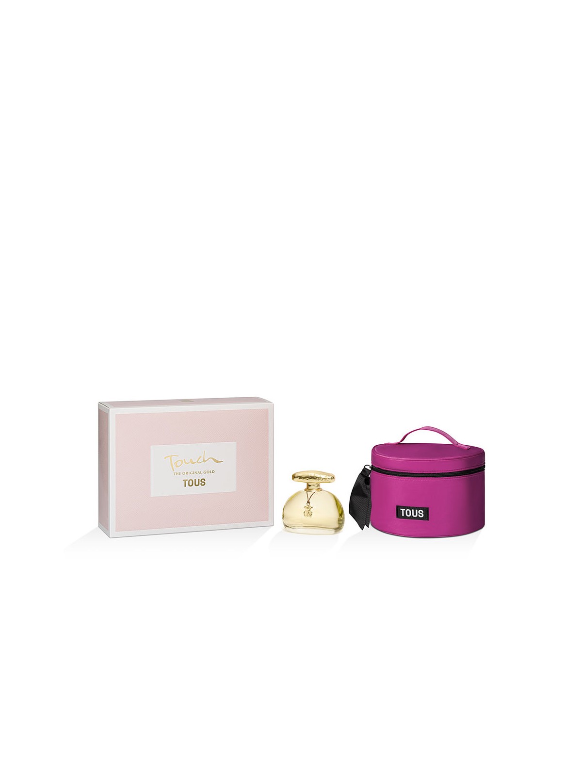 Tous TOUS TOCCA LA SET ORIGINALE IN ORO 2 pezzi Eau de Toilette spray 100 ml + Toiletry bag 1 u donna