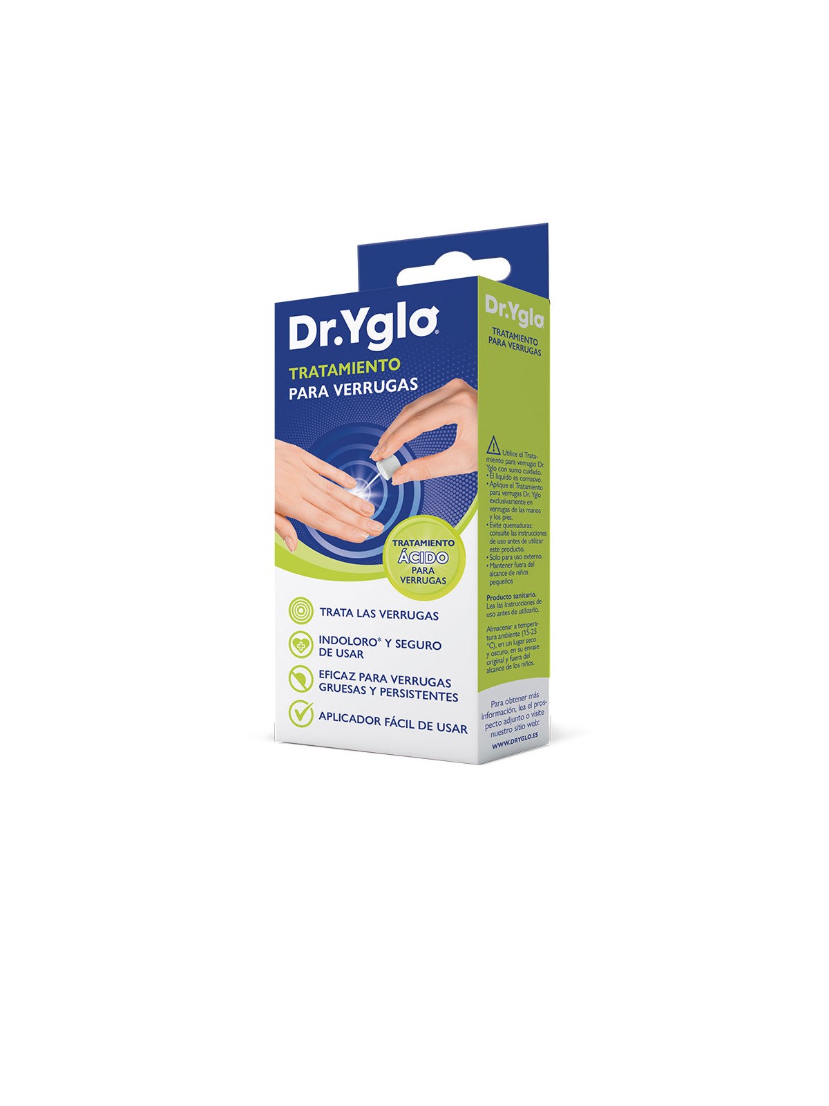 Dr.yglo Trattamento delle verruche con acido 2ml unisex