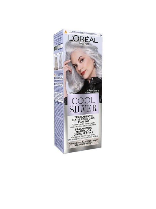 L'Oréal Paris TRATTAMENTO TONALIZZATORE COLOR ARGENTO FREDDOgrigio Platino n.Bianco Perla 1 unità unisex