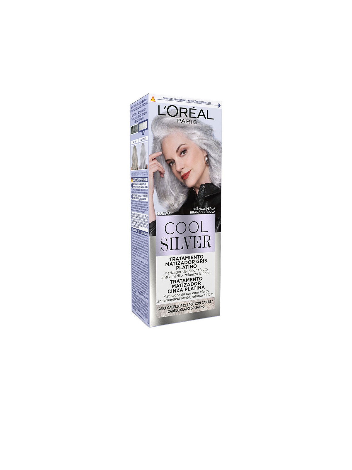 L'Oréal Paris TRATTAMENTO TONALIZZATORE COLOR ARGENTO FREDDOgrigio Platino n.Bianco Perla 1 unità unisex