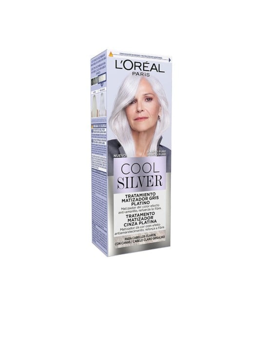 L'Oréal Paris TRATTAMENTO TONALIZZATORE COLOR ARGENTO FREDDOgrigio Platino n.Bianco Puro 1 unità unisex