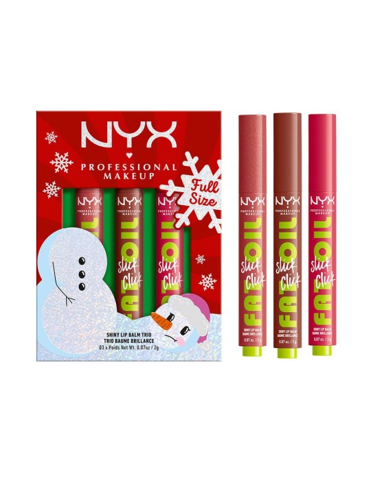 Nyx Professional Make Up TRIO DI LIQUIDI E FAT OIL 3 pezzi unisex