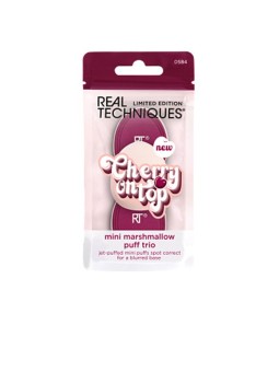 Real Techniques TRIO DI MINI MARSHMALLOW CON CILIEGIA IN CIMA - 3 PEZZI unisex
