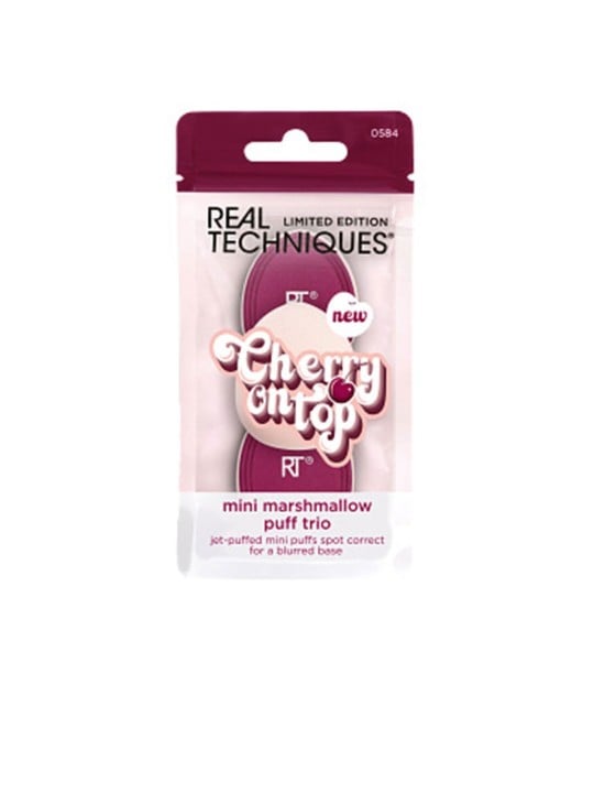 Real Techniques TRIO DI MINI MARSHMALLOW CON CILIEGIA IN CIMA - 3 PEZZI unisex