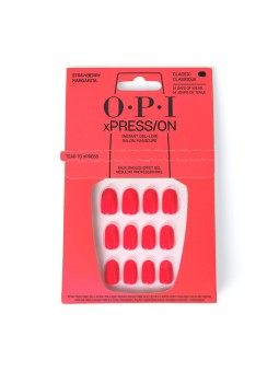 Opi Unghie artificiali OPI xPRESS/ON, tonalità iconiche n.Strawberry Daisy, 30 pezzi unisex