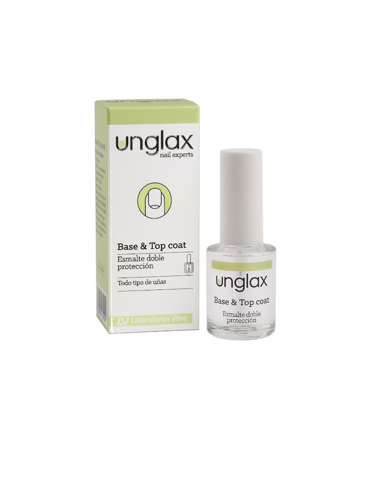 Unglax UNGLAX NAIL EXPERTS base e top coat 10ml unisex