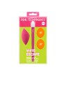 Real Techniques VIVID ESCAPE BRIGHT EYES CONCEALER CASE 4 pezzi brush + sponge + 2 puffs unisex