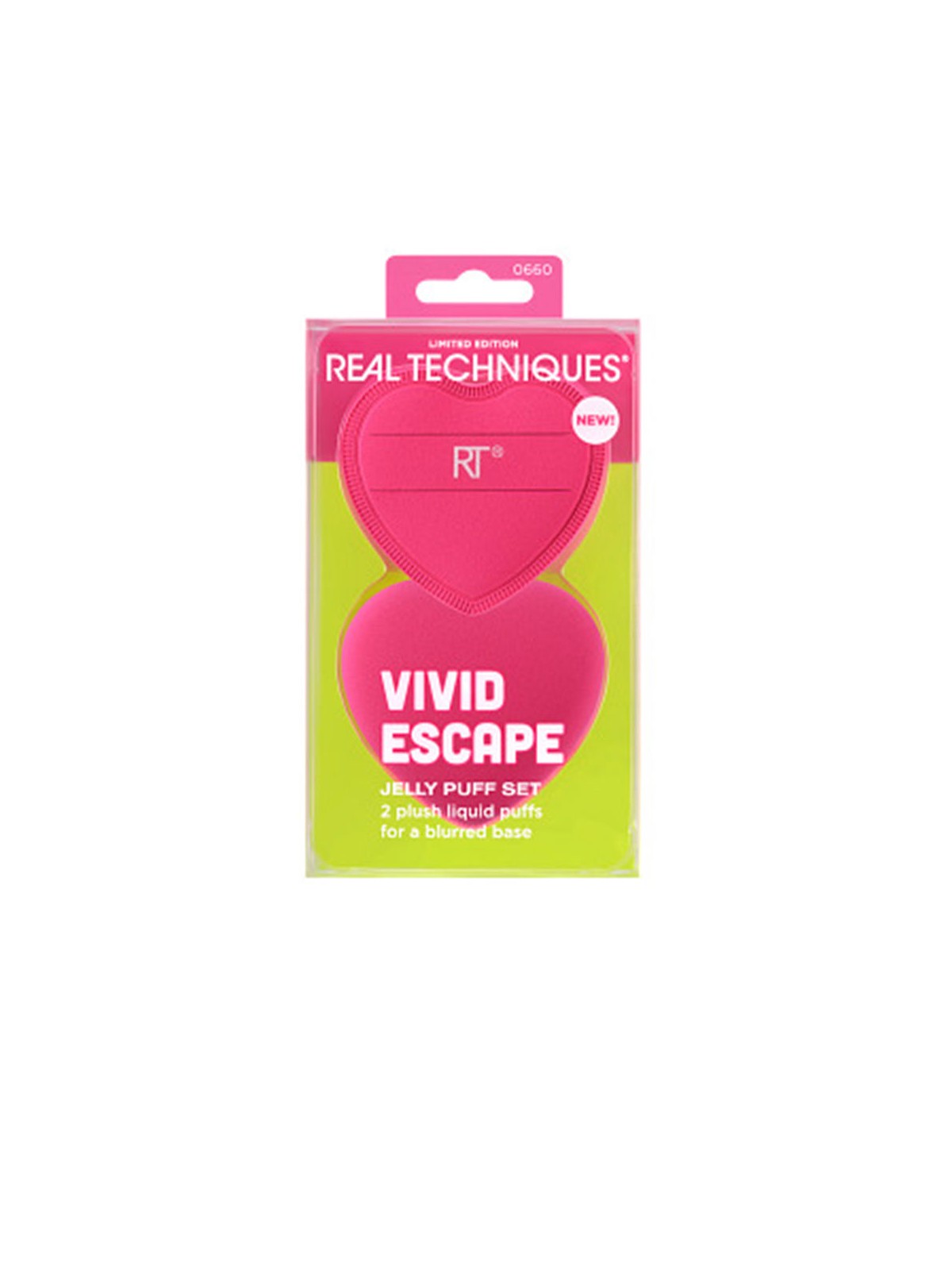 Real Techniques VIVID ESCAPE JELLY PUFF SET 2 pezzi unisex