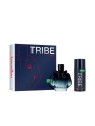 Benetton WE ARE TRIBE INTENSE MEN CASE 2 pcs Eau de Parfum spray 90 ml + deodorant spray 150 ml uomo