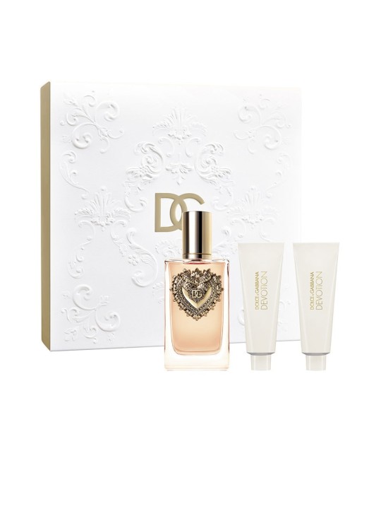 Dolce & Gabbana Set DEVOTION da 3 pezzi Eau de Parfum spray 100ml + Shower gel 50ml + Body lotion 50ml donna