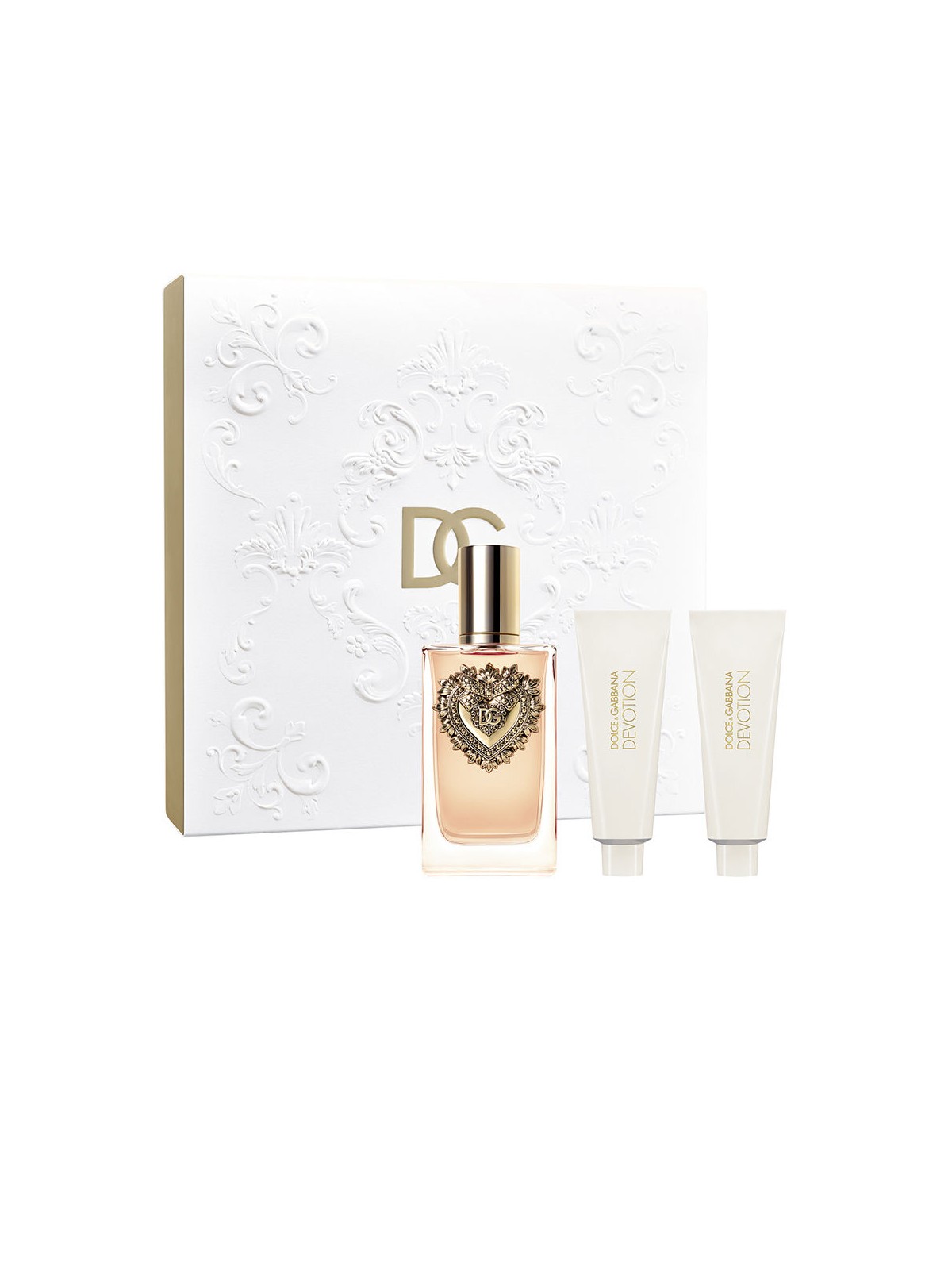 Dolce & Gabbana Set DEVOTION da 3 pezzi Eau de Parfum spray 100ml + Shower gel 50ml + Body lotion 50ml donna