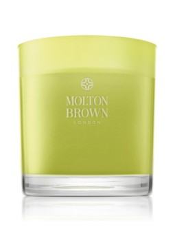 Candela profumata Molton Brown Dewy al mughetto e anice stellato con note floreali legnose e muschiate 480 g.