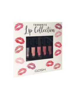 Set di rossetti liquidi Gosh Favorite Lip Collection 5 pezzi