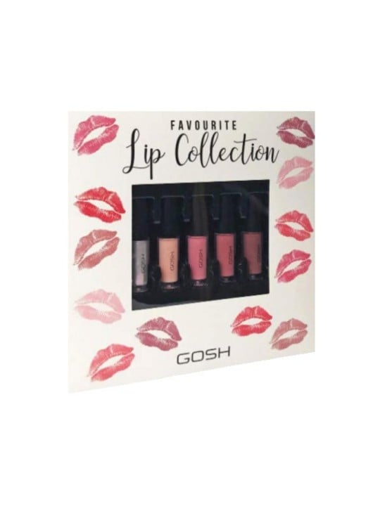 Set di rossetti liquidi Gosh Favorite Lip Collection 5 pezzi