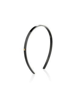 Fascia per capelli Balmain Balmain Nero/Bianco