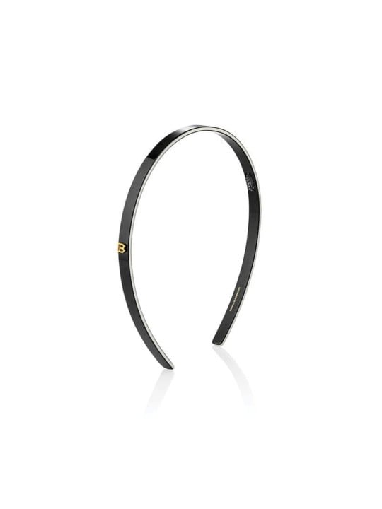 Fascia per capelli Balmain Balmain Nero/Bianco