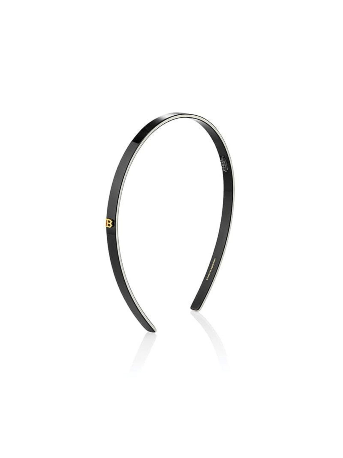 Fascia per capelli Balmain Balmain Nero/Bianco
