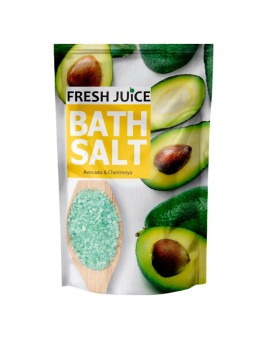Sale da bagno nutriente naturale al succo fresco di avocado e cherimoya 500 g