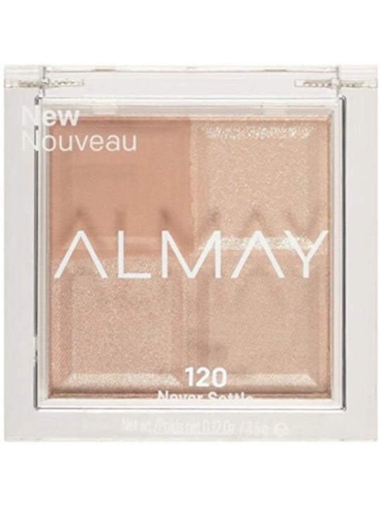 Palette di ombretti Almay Shadow Quad 120 Never Settle 4 tonalità 35 g