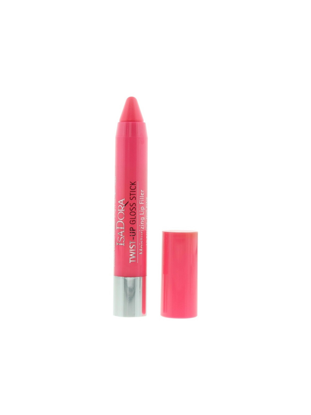 IsaDora Twist-Up Glossy Lip Gloss 15 Knock-Out Pink 27 g
