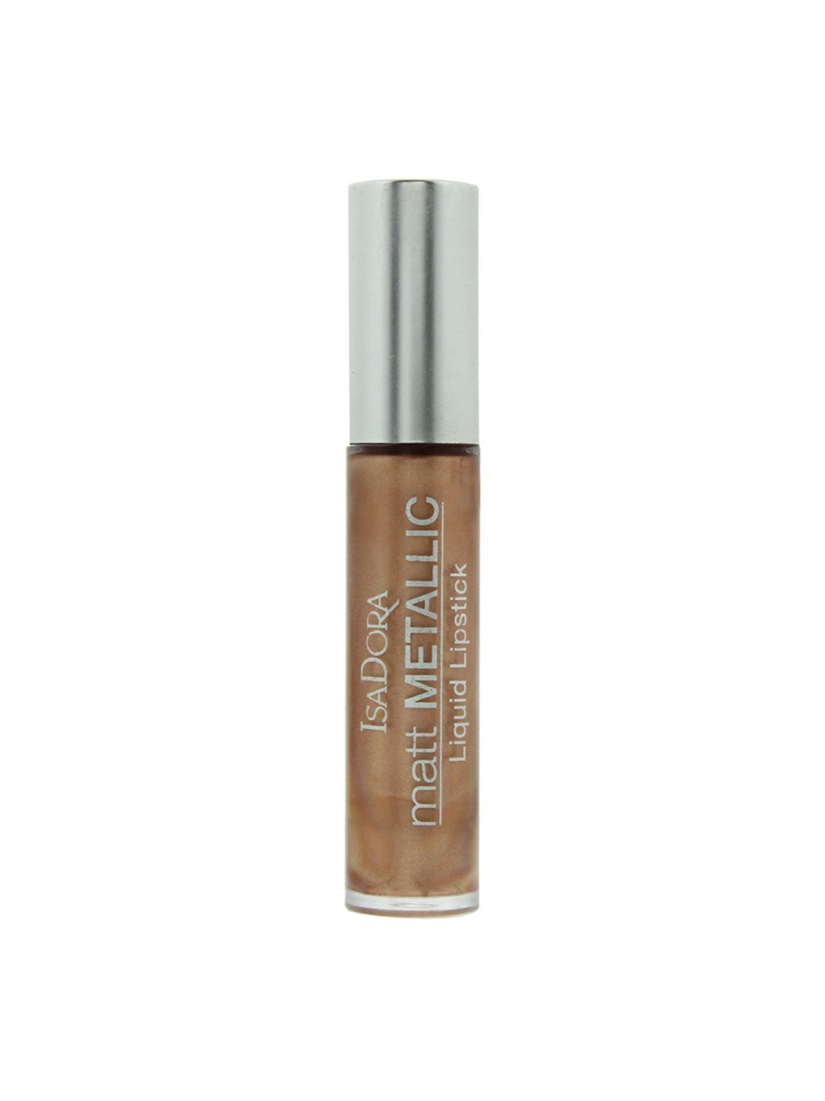 Rossetto liquido idratante metallizzato opaco IsaDora 80 Gold Digger 7ml
