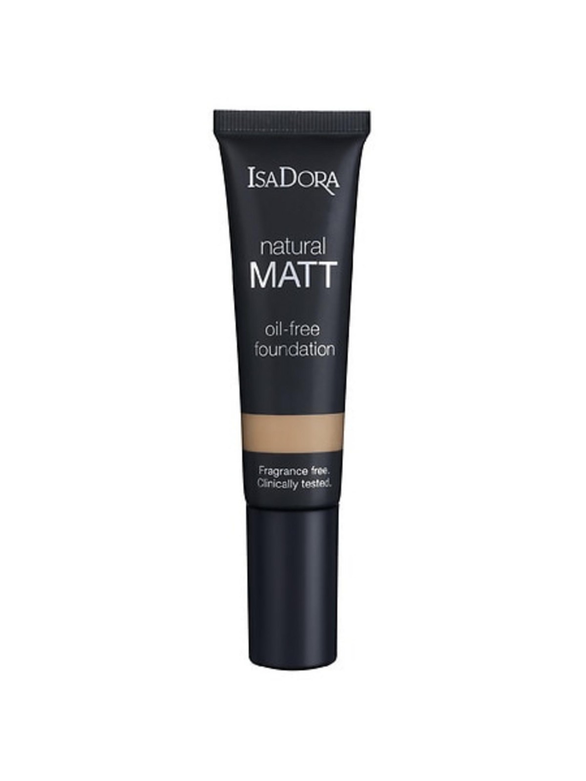 Fondotinta liquido opacizzante IsaDora Natural Matt Oil-Free tonalità 18 Mandorla 35ml