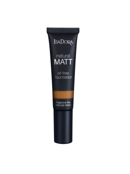 Fondotinta liquido opacizzante IsaDora Natural Matt Oil-Free 25 Mocha 35ml