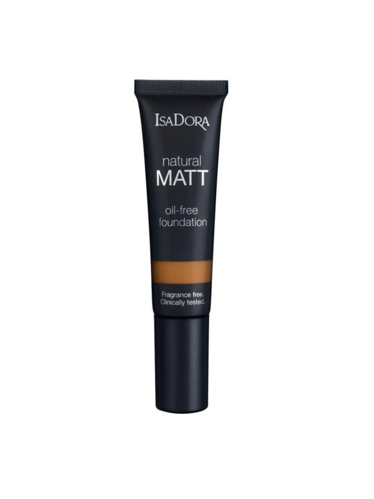 Fondotinta liquido opacizzante IsaDora Natural Matt Oil-Free 25 Mocha 35ml