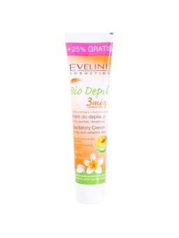 Eveline Cosmetics Bio Depil Crema Depilatoria Liscia al Mango per Pelli Sensibili 125ml