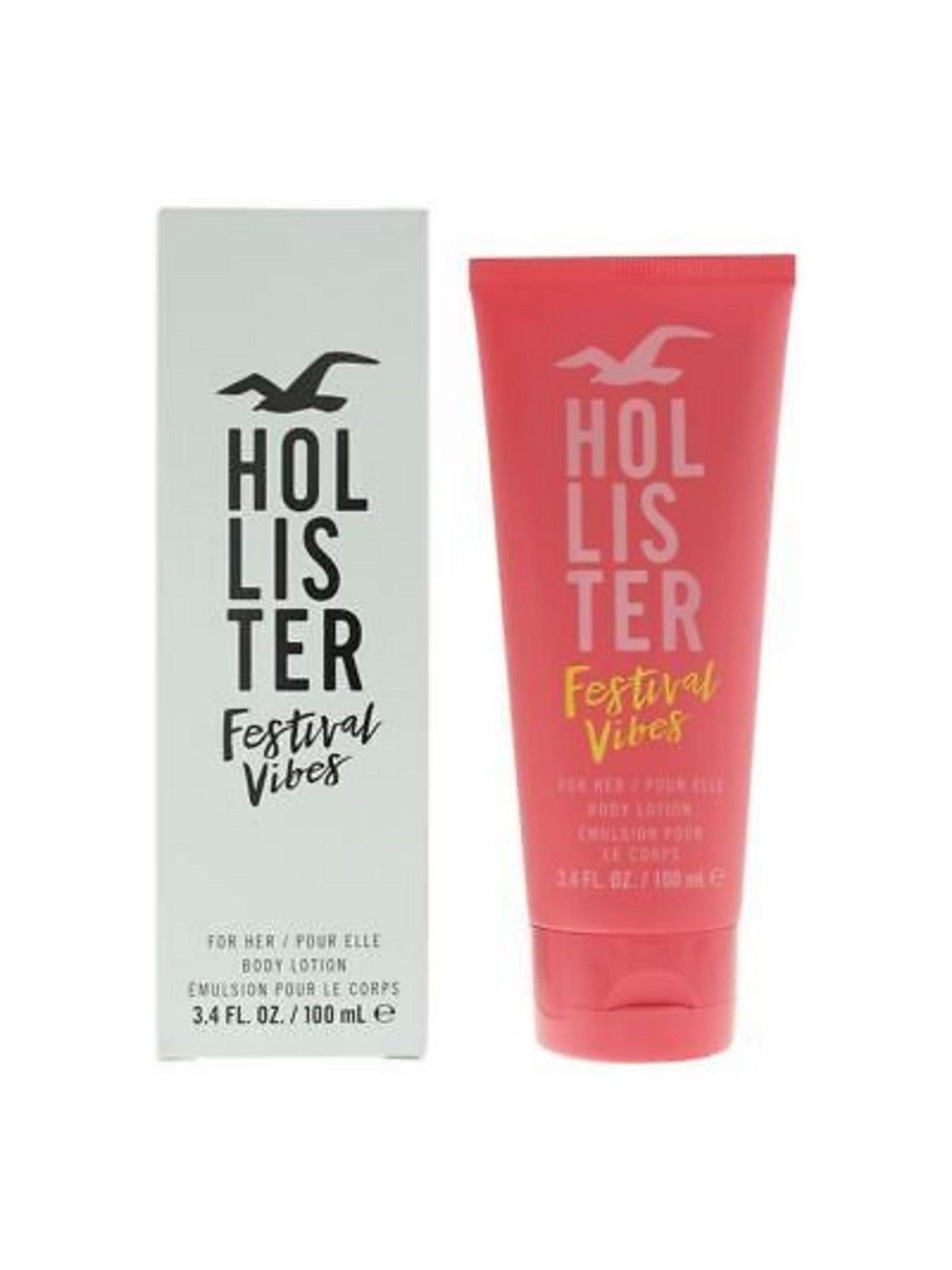 Lozione corpo idratante quotidiana Hollister Festival Vibes 100ml