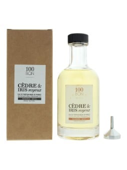 100 Bon Cedre & Iris Soyeux Eau De Parfum unisex ricarica 200ml