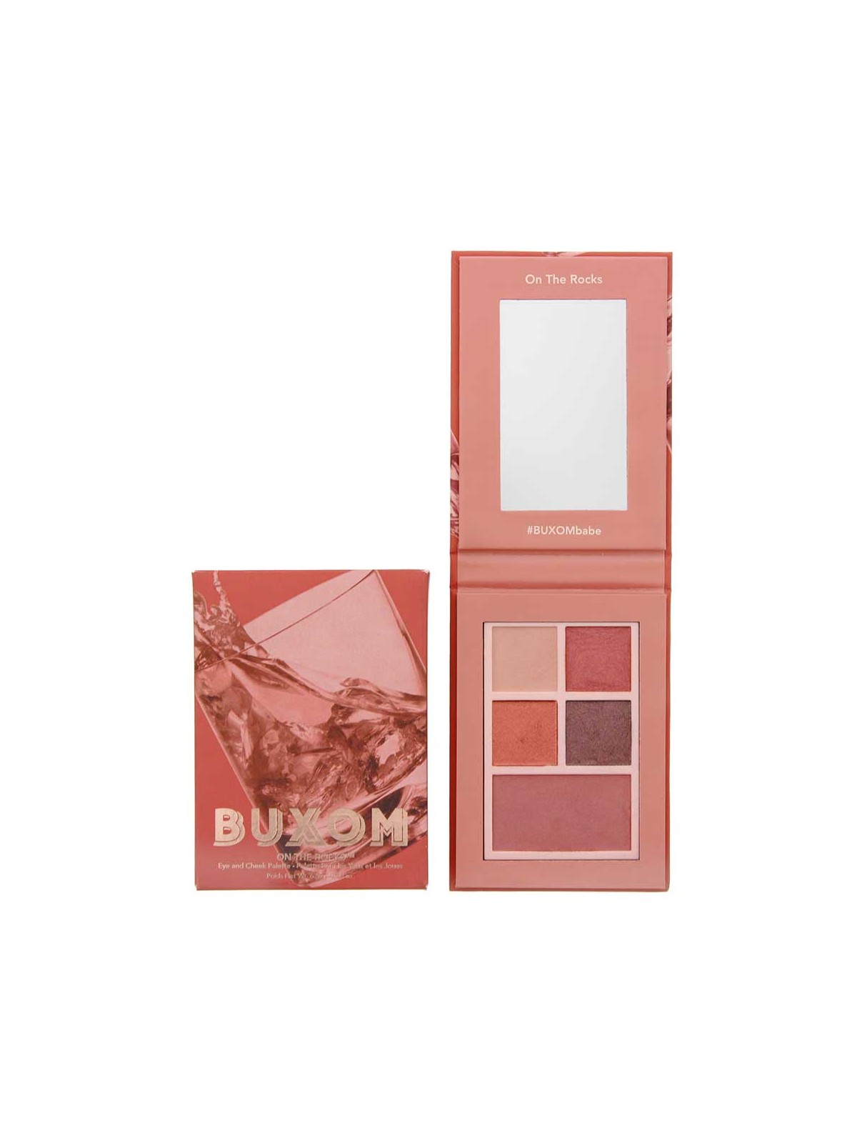 Palette di ombretti Buxom On The Rocks 5 tonalità 65 g