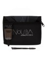 Set da 20 pezzi Nouba: Pennello per sopracciglia Nouba + Gel per sopracciglia Nouba 7ml + Pochette in tessuto nera