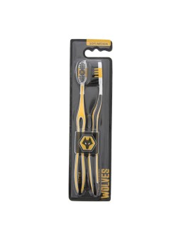 Set di 2 spazzolini da denti Epl Wolves