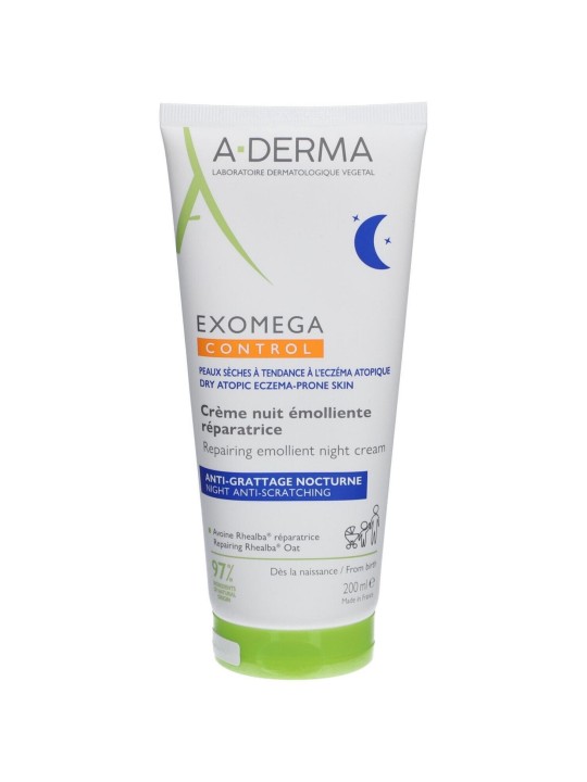 Crema notte emolliente viso A-Derma Exomega Control 200ml