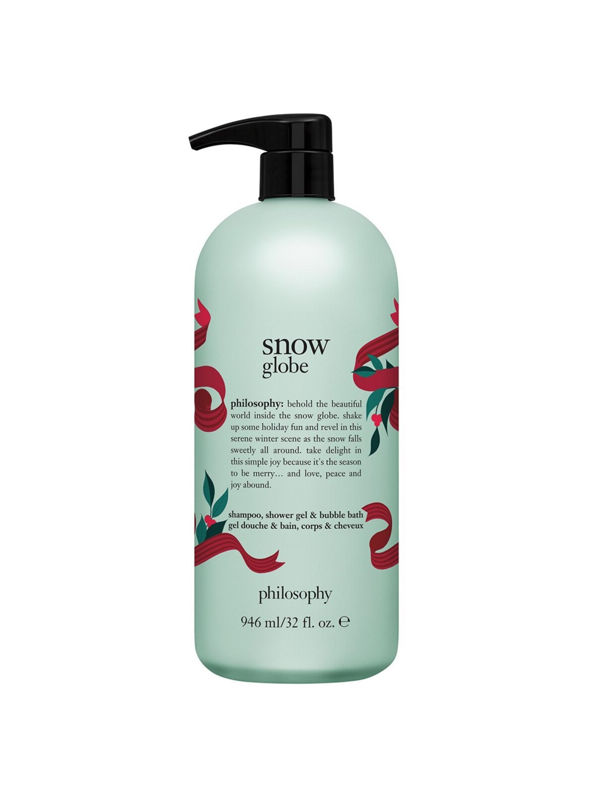 Bagnoschiuma e shampoo 2 in 1 Philosophy Snow Globe 1920ml