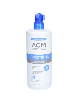 Laboratoire ACM Sensitelial Gel Doccia Detergente per Pelli Sensibili Da Molto Secche a Potenzialmente Atopiche 500ml