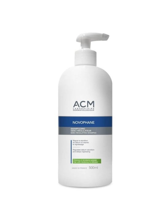 Shampoo trattamento Novophane per capelli grassi per la regolazione dell'eccesso di sebo 500ml
