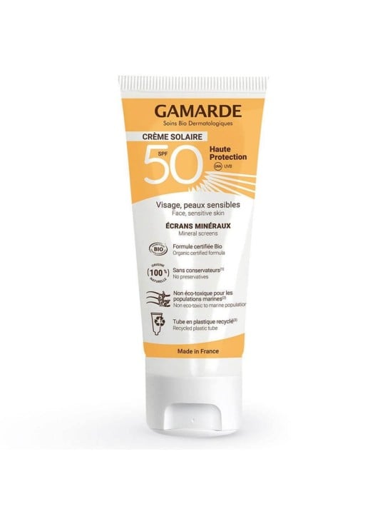 Gamarde Bio Crema solare protettiva per il viso SPF 50 40ml