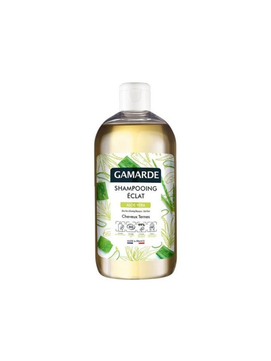 Gamarde Bio Aloe Vera Shampoo Trattamento Capelli Lucente per Tutti i Tipi di Capelli 500ml