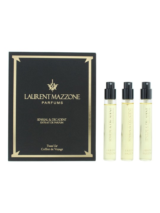 Cofanetto Trio Laurent Mazzone Sensual & Decadent Extrait De Parfum Unisex 3 pz 15ml