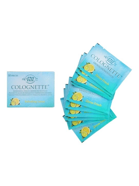 Set 4711 Salviette detergenti Colognette 10 pezzi