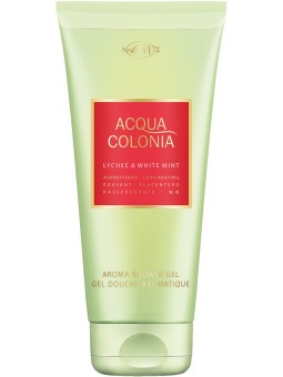 4711 Acqua Colonia Gel Doccia Idratante Litchi e Menta Bianca Corpo Tutti i Tipi di Pelle 200ml