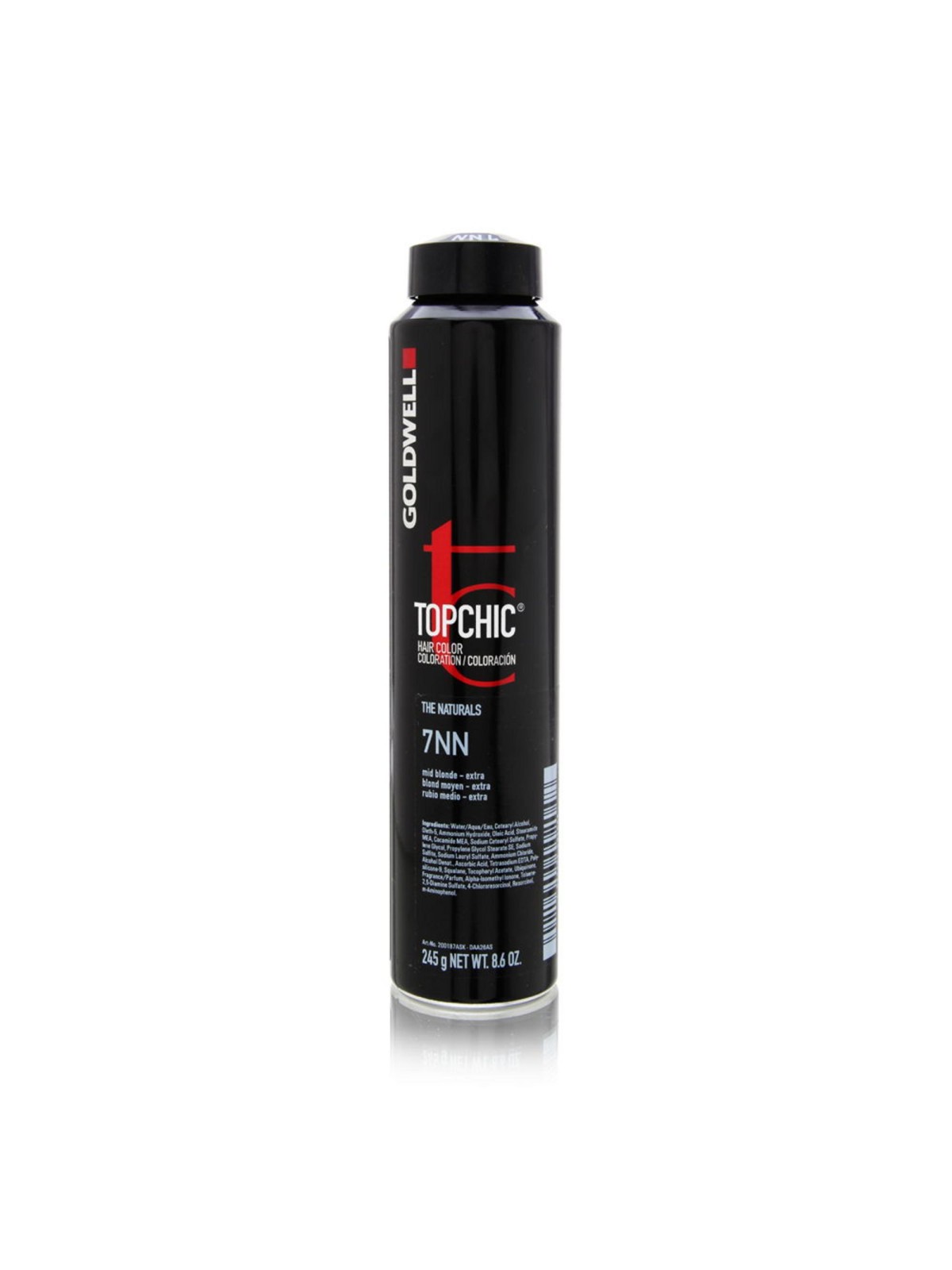 Tintura per capelli permanente Goldwell TopChic 7NN Biondo Medio Extra 250ml