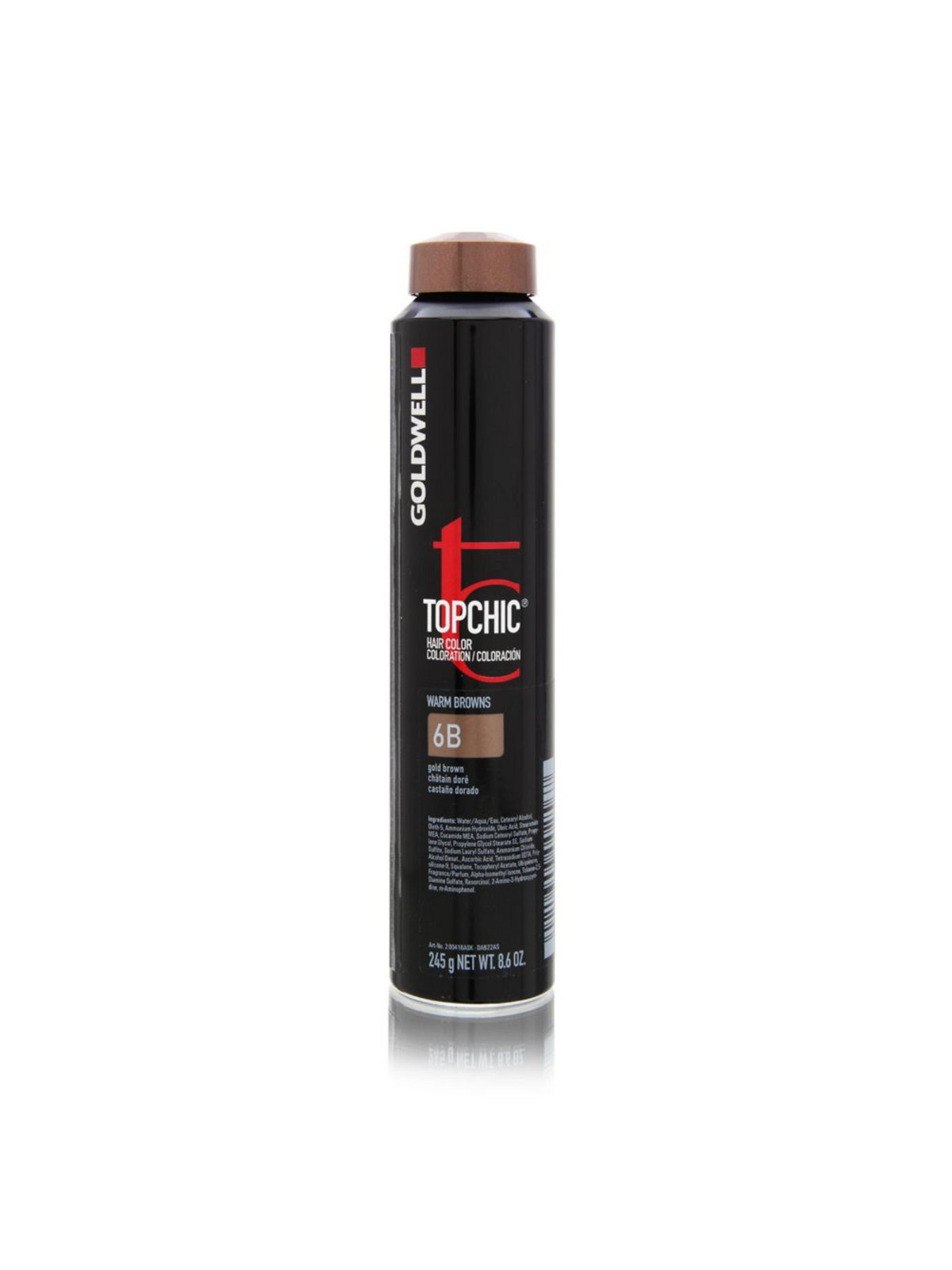Tintura per capelli permanente Goldwell TopChic 6B Castano Dorato 250ml