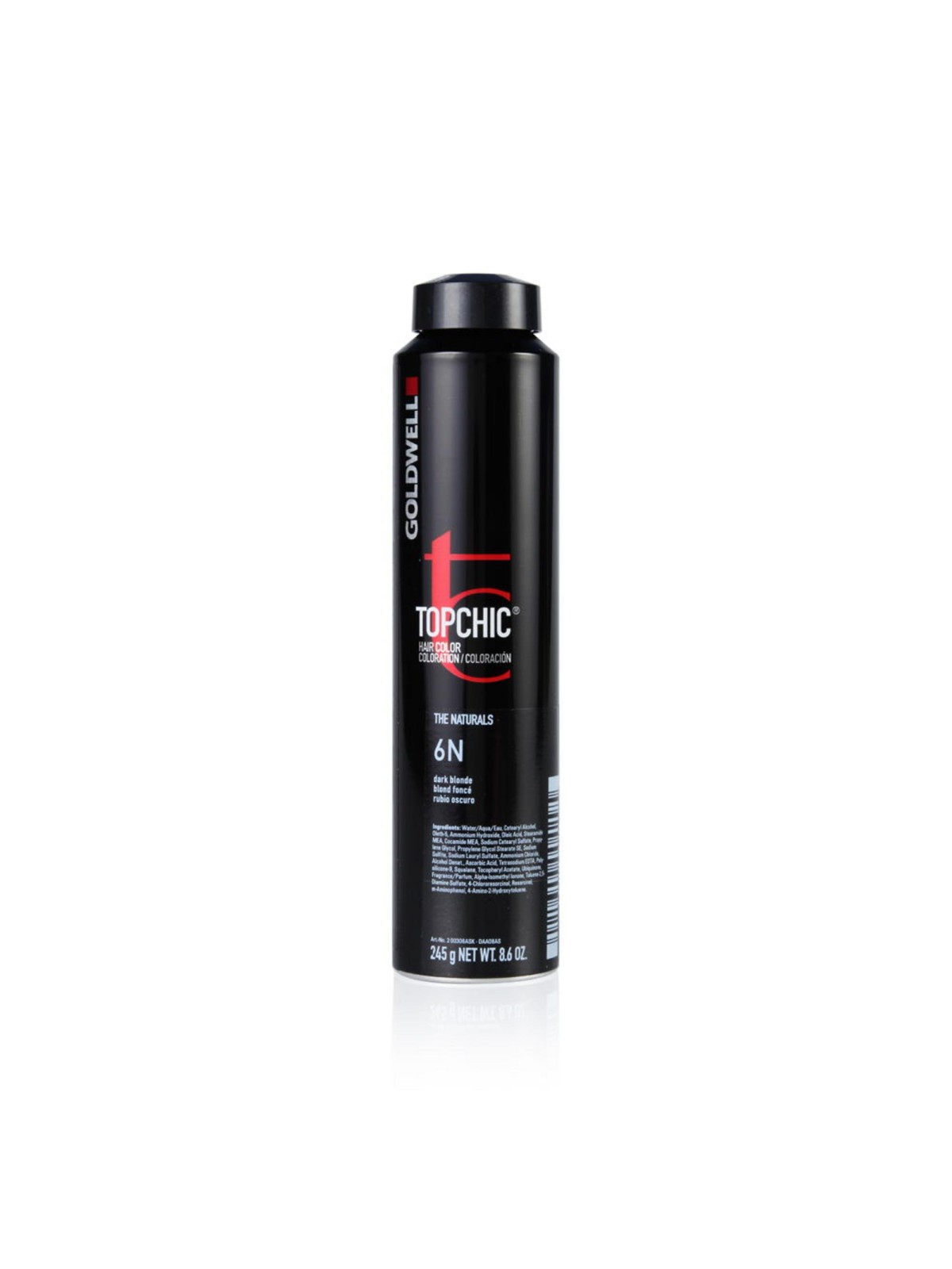 Tintura per capelli permanente Goldwell TopChic 6N Biondo Scuro 250ml
